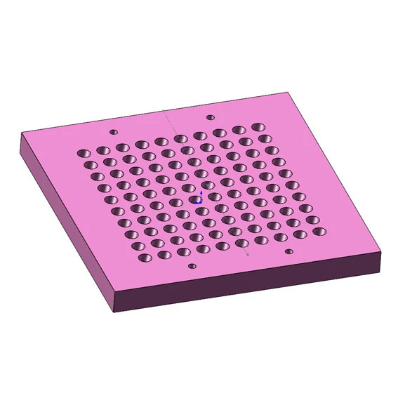 Supporting Template for CBD 100 Hole Atomizer