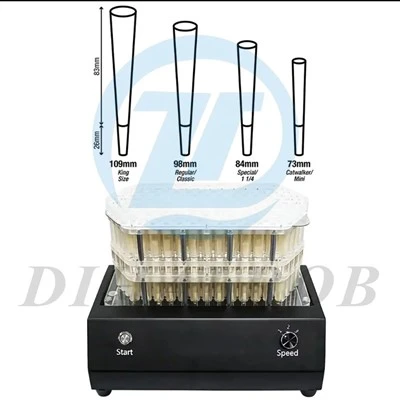 pre rolled cones filling machine for jumbo cone sizes
