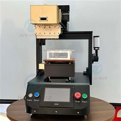 Semi-automatic Vape 5-needle CBD Heating Oil Filling Machine With Three-color Alarm Light